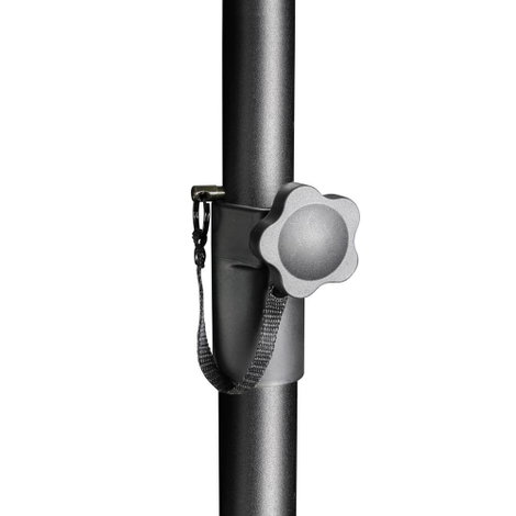 Adam Hall hangfal állvány, légrugós statív, összecsukható, állítható 120-200 cm SPS56B 3. kép