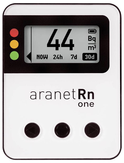 aranet Radon mérőkészülék 0 - 4000 Bq/m³ 2. kép