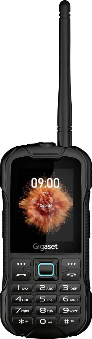 Gigaset GL 8 ACTIVE Outdoor mobiltelefon Fekete