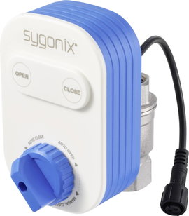 Sygonix vezeték nélküli Gömbcsap hajtóegység 10 bar (max)