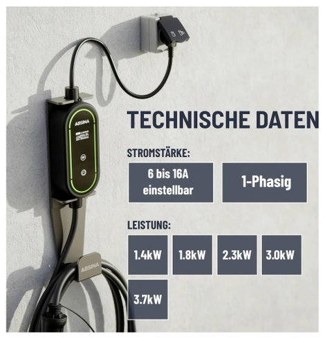 Absina 301019 eMobility töltőkábel 6 m 2. kép