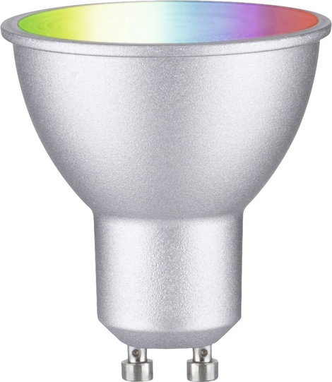 29149 Paulmann Home LED-es fényforrás GU10 EEK: F (A - G) 4.8 W RGBW Króm (matt)