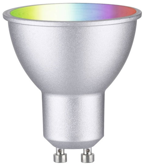 29149 Paulmann Home LED-es fényforrás GU10 EEK: F (A - G) 4.8 W RGBW Króm (matt) 2. kép