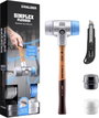 Halder SIMPLEX-Plusbox Starterkit Alu 3113s004 Puha kalapács puha, középkemény 1430 g 155 mm 1 db bélyegkép