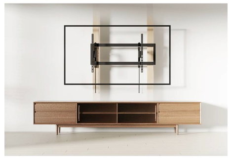 Reflecta PLANO Flat Extend 105-10060T TV fali tartó 139,7 cm (55) - 267,0 cm (105) Dönthető, Csuklóv 12. kép