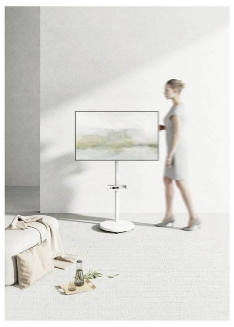 Reflecta TV Stand 43P-2020T weiß TV talp 43,2 cm (17) - 109,2 cm (43) Dönthető, Csuklóval mozgatható 10. kép
