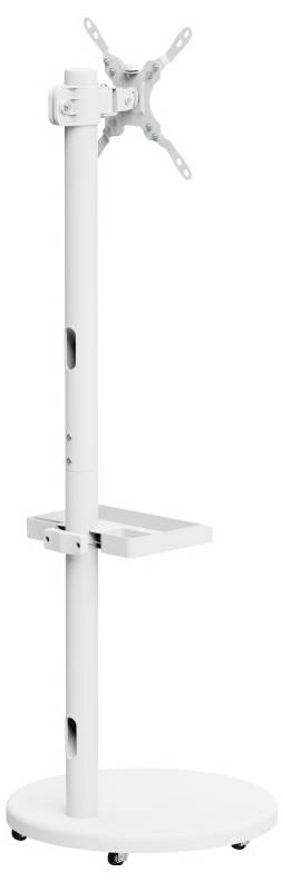 Reflecta TV Stand 43P-2020T weiß TV talp 43,2 cm (17) - 109,2 cm (43) Dönthető, Csuklóval mozgatható 2. kép