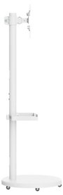 Reflecta TV Stand 43P-2020T weiß TV talp 43,2 cm (17) - 109,2 cm (43) Dönthető, Csuklóval mozgatható 3. bélyegkép