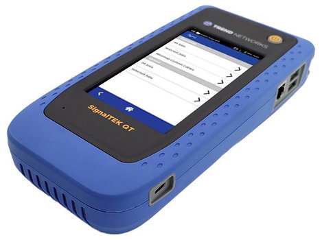 Hálózat ellenőrző készülék R166001 Trend Networks SignalTEK QT Pro 10G Hálózat 7. kép