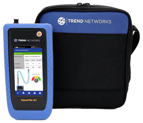 Hálózat ellenőrző készülék R166001 Trend Networks SignalTEK QT Pro 10G Hálózat 8. kép