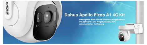 Dahua Technology DH-BP4A-4G DH-BP4A-4G LAN, Bluetooth™, Rádiójel vezérlésű IP Megfigyelő kamera 8. kép