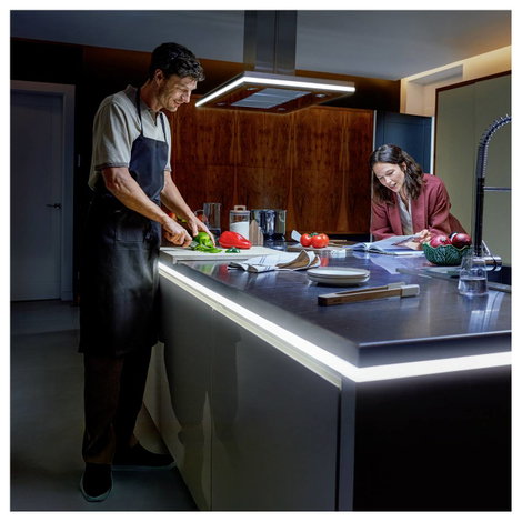 Philips Hue LED szalag 8721103089533 EEK: G (A - G) OmniGlow Gradient 60 W RGBICWW 5. kép