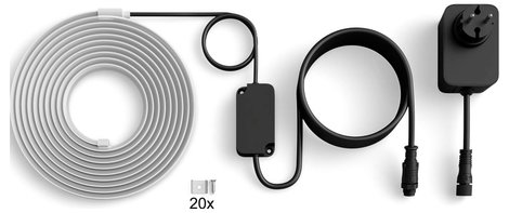 Philips Hue LED szalag 8721103088970 EEK: G (A - G) Flux Gradient Outdoor 30 W RGBICWW 3. kép