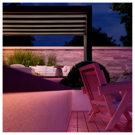 Philips Hue LED szalag 8721103088970 EEK: G (A - G) Flux Gradient Outdoor 30 W RGBICWW 5. kép