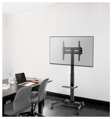 Reflecta TV Stand 55P-4040T schwarz TV kocsi 81,3 cm (32) - 139,7 cm (55) Állítható magasságú, Dönth 13. kép