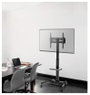 Reflecta TV Stand 55P-4040T schwarz TV kocsi 81,3 cm (32) - 139,7 cm (55) Állítható magasságú, Dönth 13. bélyegkép