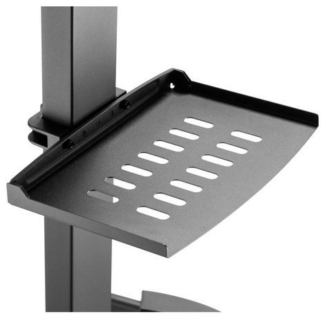 Reflecta TV Stand 55P-4040T schwarz TV kocsi 81,3 cm (32) - 139,7 cm (55) Állítható magasságú, Dönth 8. kép