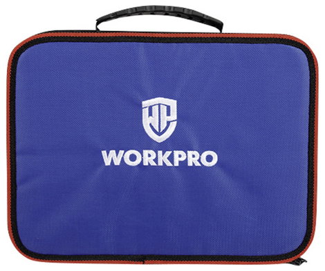WorkPro WP209066 Szerszámkészlet Kisiparos, Univerzális, Technikus táskában 100 részes 3. kép