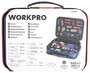 WorkPro WP209066 Szerszámkészlet Kisiparos, Univerzális, Technikus táskában 100 részes 6. bélyegkép