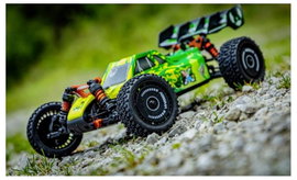 Absima 1:12 EP Buggy Neon Furry 4WD BL RTR zöld Brushless 1:12 RC modellautó Elektro Buggy 4WD RtR 2