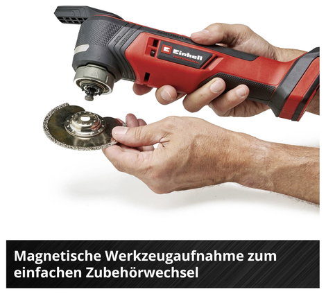Einhell Professional TP-MG 18 Li BL Set 4326759 Akkus többfunkciós szerszám kefe nélkül, akkuval, Tö 9. kép