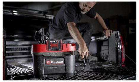 Einhell Professional TP-VC 18/10 Li BL L 4326758 Akkus nedves-/száraz porszívó 10 l töltővel, 1 akku 6. kép