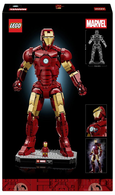 LEGO® MARVEL SUPER HEROES 76344 Vasember Mark 3 gyűjtői kiadás (76344) 8. kép