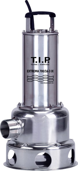 T.I.P. - Technische Industrie Produkte 30275 EXTREMA 700/16-3 IX Szennyvízszivattyú 42000 l/óra 16 m