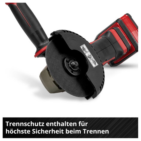 Einhell TE-AG 18/125-2 Li (1x4,0 Ah) 4431190 Akkus sarokcsiszoló 125 mm akkuval, Töltővel 18 V 4 Ah 11. kép