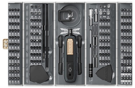 Jakemy Cordless screwdriver JM-8192 Bit készlet 180 részes T profil, T profil lyukkal, Hatlap, Keres 2. kép