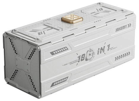 Jakemy Cordless screwdriver JM-8192 Bit készlet 180 részes T profil, T profil lyukkal, Hatlap, Keres 3. kép
