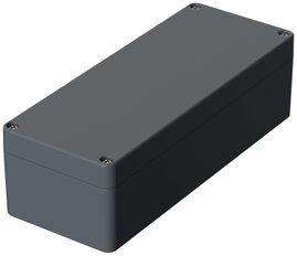 ROSE Systemtechnik 2081906 Ipari ház 190 x 75 x 56.5 x 159 Üvegszál erősítésű poliészter Mókusszürke