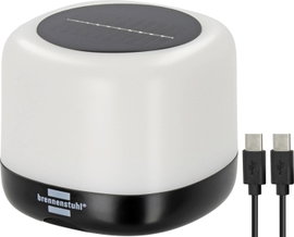 Brennenstuhl 1173740009 RGB GL 100 ASR LED Kemping lámpa 340 lm Akkuról üzemeltetett, Napenergiával 