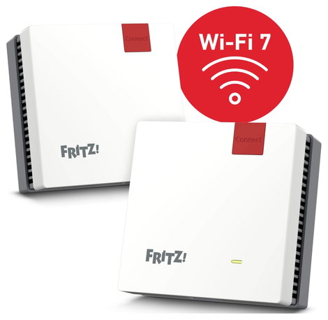 FRITZ! WiFi 7 hatótávnövelő 1700 2-Pack International 20003128 LAN, WLAN 3600 MBit/s Mesh-képes 2. kép