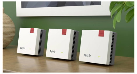 FRITZ! WiFi 7 hatótávnövelő Mesh Set 1700 3er-Set International 20003129 LAN, WLAN Mesh-képes 10. kép