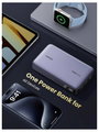 UGREEN 25188 Powerbank 20000 mAh Lítiumion USB-C®, USB Szürke 8. bélyegkép