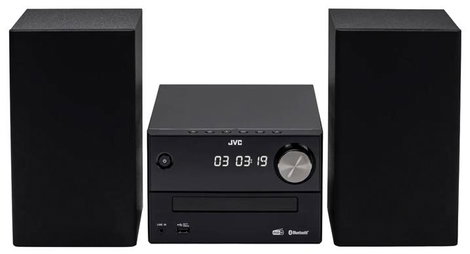 JVC UX-C25DAB Sztereo berendezés DAB+, Bluetooth®, CD, USB Fekete 2. kép