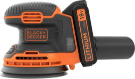 Black & Decker BDCROS18-QW Akkus excenter csiszoló akkuval, Töltővel 18 V Ø 125 mm