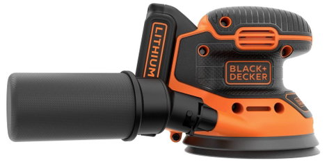 Black & Decker BDCROS18-QW Akkus excenter csiszoló akkuval, Töltővel 18 V Ø 125 mm 2. kép