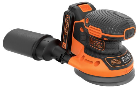 Black & Decker BDCROS18-QW Akkus excenter csiszoló akkuval, Töltővel 18 V Ø 125 mm 3. kép