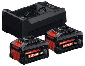 Bosch Professional 1600A0373P 2x EXBA18V-55 + GAL12V/18V-80 Szerszámakku és töltő 4 Ah