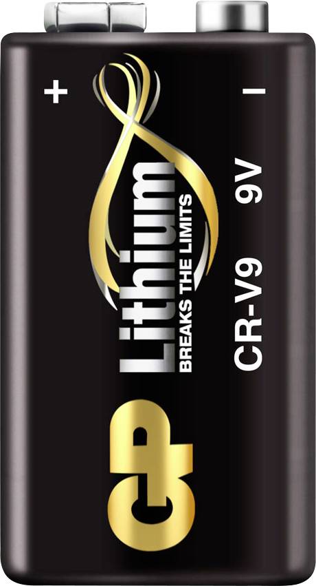 GP GPCR9VPROB 9V-os elem Lítium 800 mAh 9 V 40 db