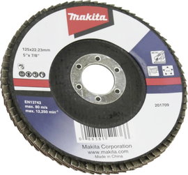 Makita D-63482 Legyezős csiszolókorong Ø 125 mm Szemcsézet=60 1 db