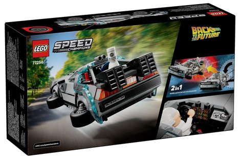 LEGO® SPEED CHAMPIONS 77256 Időgép a Vissza a jövőbe című filmből (77256) 2. kép