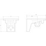 Siemens 8WD4408-0CC Jeladó rögzítő konzol 2. bélyegkép