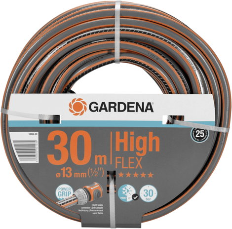 GARDENA Gardena Comfort HighFLEX - Schlauch - 30 m 18066-20 Kerti tömlő 30 m 13 mm 1/2 coll Szürke,