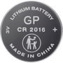 GP Gombelem CR 2016 3 V 25 db 80 mAh Lítium GPCR2016B bélyegkép