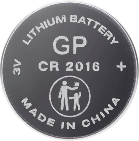 GP Gombelem CR 2016 3 V 25 db 80 mAh Lítium GPCR2016B