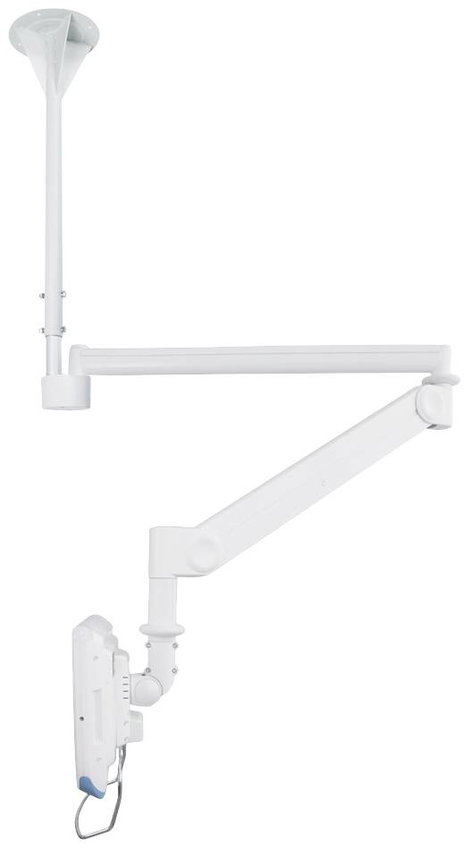 Neomounts Monitor mennyezeti tartó FPMA-HAC100 1 Kijelző(k) 25,4 cm (10) - 61 cm (24) Fehér Állíthat