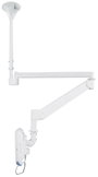 Neomounts Monitor mennyezeti tartó FPMA-HAC100 1 Kijelző(k) 25,4 cm (10) - 61 cm (24) Fehér Állíthat bélyegkép